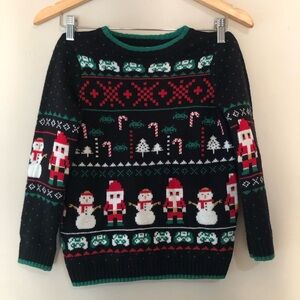 ➿Holiday Time | Kids Sz Small Knit Christmas Sweater